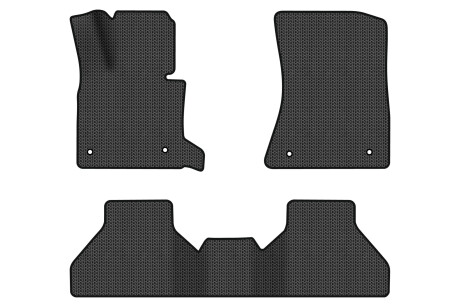 Килимки EVA в салон авто для X5 E70 open threshold BMW 2006-2013 2 покоління SUV EU EVAtech BM325ZD3BW4SBB