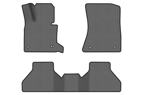 Килимки EVA в салон авто для X5 E70 open threshold BMW 2006-2013 2 покоління SUV EU EVAtech BM325ZD3BW4SGB