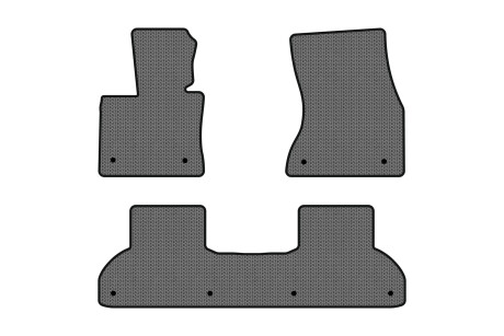 Килимки EVA в салон авто для X5 F15 BMW 2013-2018 3 покоління SUV USA EVAtech BM32738ZB3BW8SGB