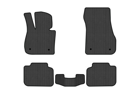 Килимки EVA в салон авто для X1 F48 AT BMW 2015-2022 2 покоління SUV EU EVAtech BM327C5BW4SBB