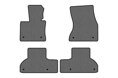 Килимки EVA в салон авто для X5 F15 BMW 2013-2018 3 покоління SUV EU EVAtech BM330PBC4BW8SGB