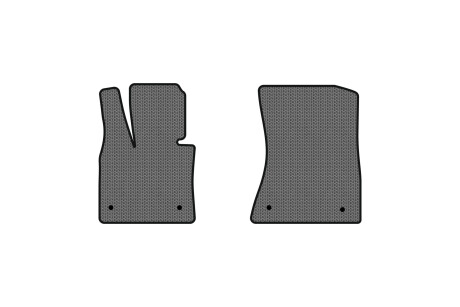 Килимки EVA в салон авто передні для X6 E71 BMW 2008-2013 1 покоління SUV EU EVAtech BM332A2BW4SGB