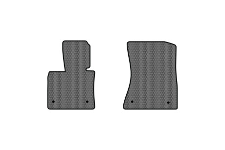 Килимки EVA в салон авто передні для X6 E71 BMW 2008-2013 1 покоління SUV EU EVAtech BM332AB2BW4SGB
