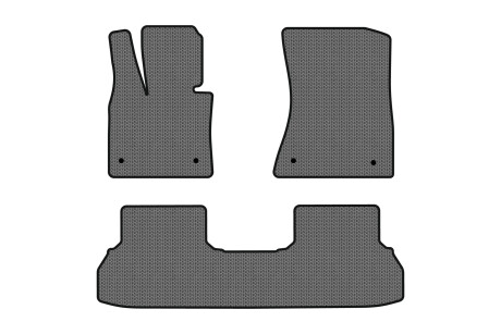 Килимки EVA в салон авто для X6 E71 BMW 2008-2013 1 покоління SUV EU EVAtech BM332Z3BW4SGB