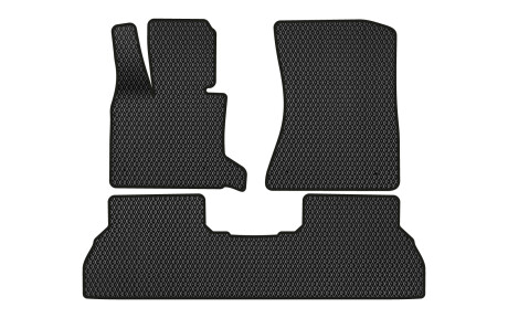 Килимки EVA в салон авто для X5 E70 closed threshold BMW 2006-2013 2 покоління SUV USA EVAtech BM33436Z3BM4RBB