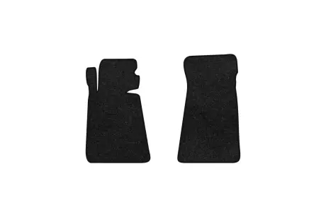 Ворсові килимки Premium в салон авто для BMW 5 Series (E34) 1987-1996 3 покоління Combi EU чорний кант EVAtech BM52108A2VPB