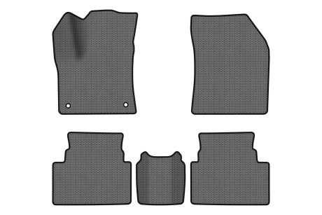 Коврики EVA в салон авто для C5 Aircross Citroen 2017 1 поколение SUV EU EVAtech CN1690CE5AV2SGB