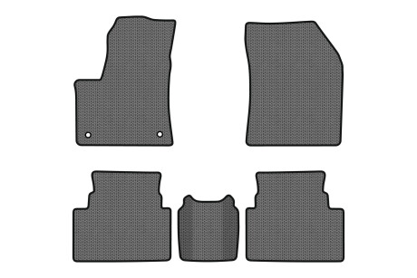 Коврики EVA в салон авто для C5 Aircross Citroen 2017 1 поколение SUV EU EVAtech CN1690CG5AV2SGB