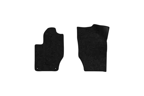 Ворсовые коврики Standard в салон авто для Citroen DS4 2011-2015 1 поколение Htb EU черный кант EVAtech CN21119AB2CP2VEB