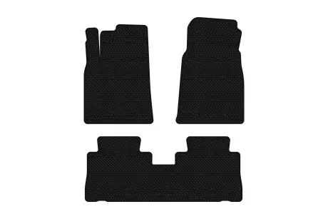 Килимки EVA в салон авто для Captiva C140 7 seats MT Restyling Chevrolet 2011-2018 1 покоління SUV EU EVAtech CT1173Z3KBB