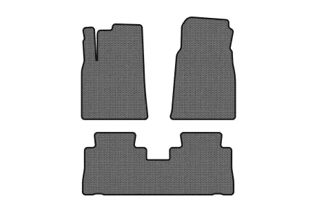 Килимки EVA в салон авто для Captiva C140 7 seats MT Restyling Chevrolet 2011-2018 1 покоління SUV EU EVAtech CT1173Z3SGB