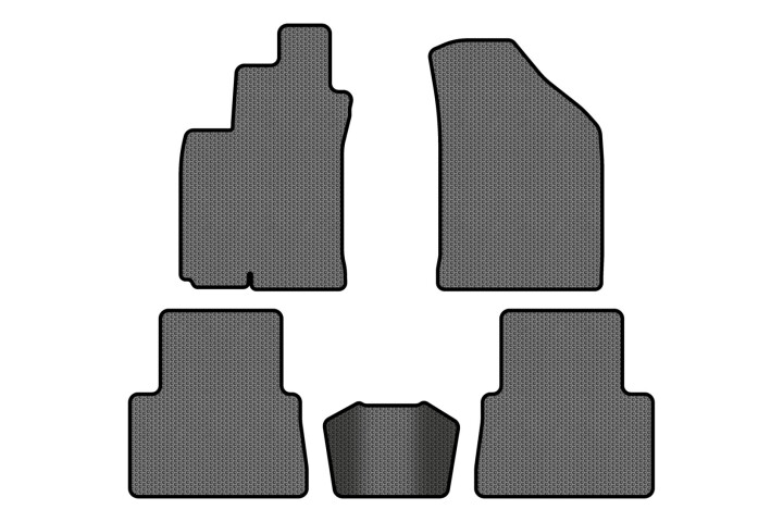 Коврики EVA в салон авто для Lacetti Chevrolet 2002 1 поколение Combi EU EVAtech CT32555CG5SGB (фото 1)