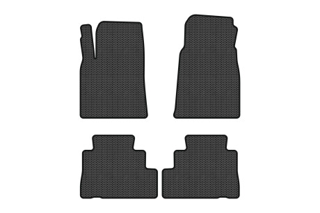 Коврики EVA в салон авто для Captiva C100 5 seats Chevrolet 2006-2011 1 поколение SUV EU EVAtech CT339PC4SBB