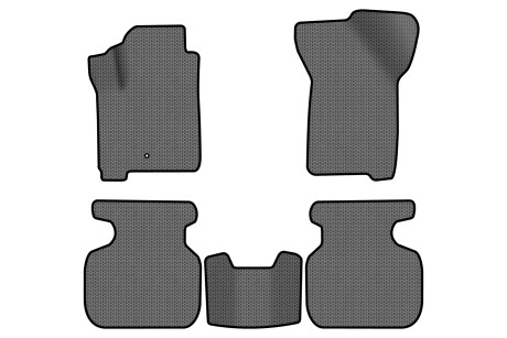 Килимки EVA в салон авто для Journey 1 clips 7 seats Dodge 2007-2020 1 покоління SUV EU EVAtech DE13388CD5LA1SGB