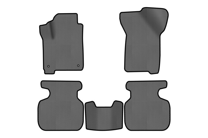 Коврики EVA в салон авто для Journey 2 clips 6 seats Dodge 2007-2020 1 поколение SUV EU EVAtech DE13399CD5LA2RGB (фото 1)