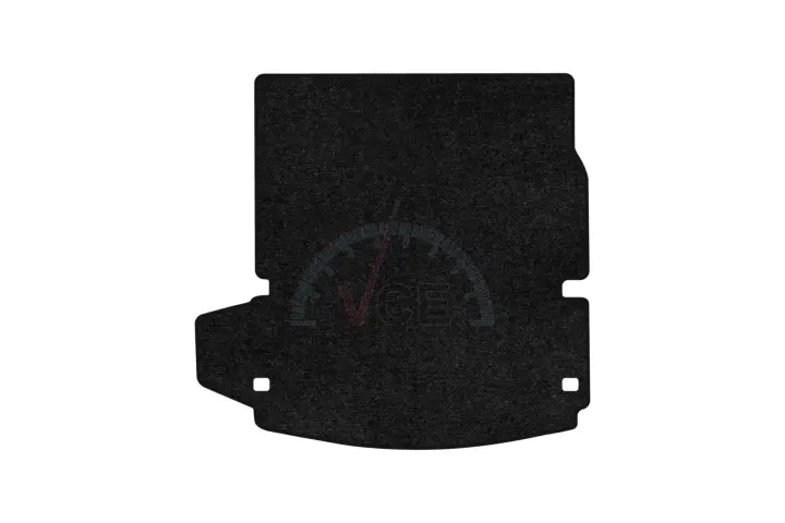 Ворсовый коврик Standard в багажнике авто для Dodge Durango (WK2) 6 seats 2010-2014 3 поколения SUV USA черный кант EVAtech DE14150BO1VEB (фото 1)