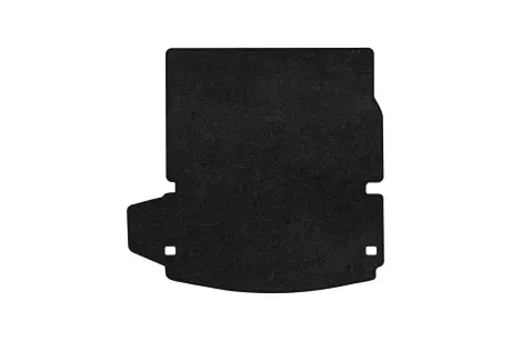 Ворсовый коврик Premium в багажнике авто для Dodge Durango (WK2) 6 seats 2010-2014 3 поколения SUV USA черный кант EVAtech DE14150BO1VPB