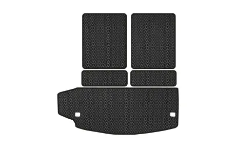 Коврик EVA в багажник авто для Durango WK2 7 seats Dodge 2010-2014 3 поколения SUV USA EVAtech DE14152BG5RBB
