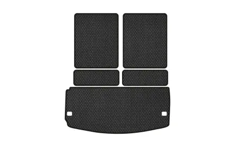 Коврик EVA в багажник авто для Durango WK2 7 seats Restyling Dodge 2014 3 поколения SUV USA EVAtech DE14153BE5RBB