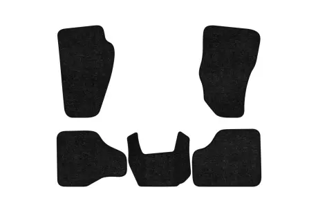 Ворсовые коврики Standard в салон авто для Dodge Nitro 2007-2012 1 поколение SUV USA черный кант EVAtech DE43064CB5VEB