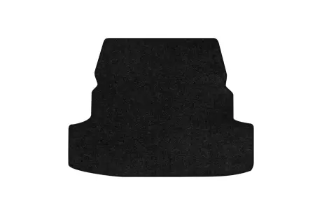 Ворсовий килимок Standard в багажник авто для Daewoo Nubira (J100) 1997-1999 1 покоління Sedan EU чорний кант EVAtech DO22116B1VEB