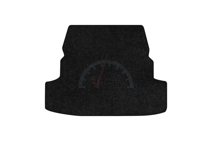Ворсовий килимок Standard в багажник авто для Daewoo Nubira (J100) 1997-1999 1 покоління Sedan EU чорний кант EVAtech DO22116B1VEB (фото 1)