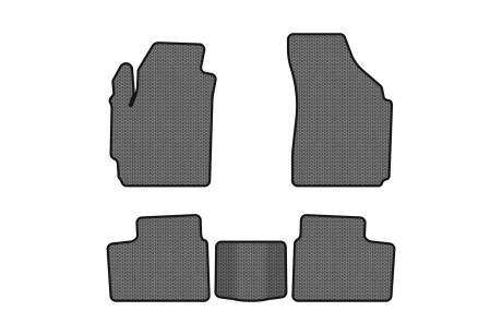 Коврики EVA в салон авто для Matiz Daewoo 1997-2015 1 поколение Htb EU EVAtech DO351CV5SGB