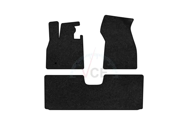Ворсові килимки Premium в салон авто для Denza Z9 GT 2024 1 покоління Combi China чорний кант EVAtech DZ44579Z3MS2VPB (фото 1)