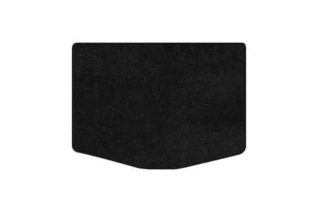 Ворсовый коврик Standard в багажник авто для Ford C-Max (C344) (2 clips) 2010-2019 2 поколения Minivan EU черный кант EVAtech FD12377B1VEB