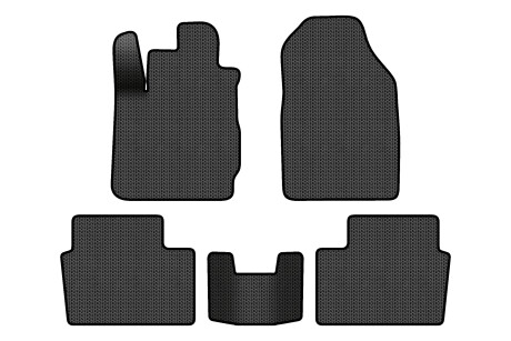 Килимки EVA в салон авто для Fiesta Mark 7 closed threshold MT Ford 2009-2017 6 покоління Htb EU EVAtech FD13288CV5SBB