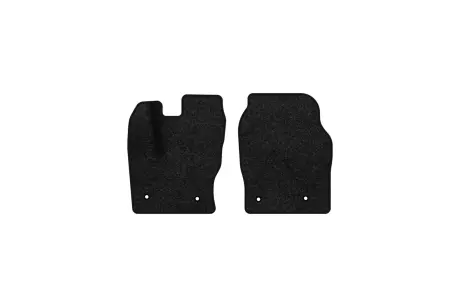 Ворсовые коврики Premium в салон авто для Ford C-Max (C344) MT 2010-2019 2 поколения Minivan EU черный кант EVAtech FD14645AD2FC4VPB