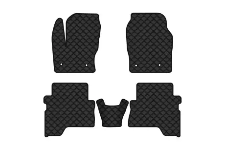 Коврики из экокожи ECO в салон авто для C-Max C344 Ford 2010-2019 2 поколения Minivan EU EVAtech FD1967C5FC4BBB