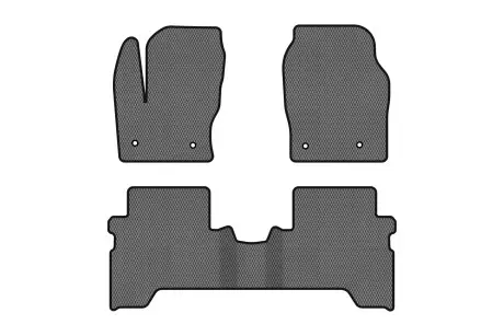 Коврики EVA в салон авто для C-Max C344 Ford 2010-2019 2 поколения Minivan EU EVAtech FD1967Z3FC4RGB