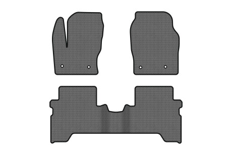 Килимки EVA в салон авто для C-Max C344 Ford 2010-2019 2 покоління Minivan EU EVAtech FD1967Z3FC4SGB