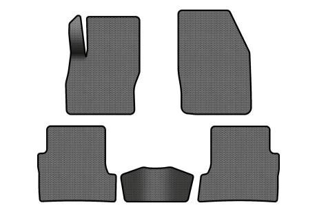 Килимки EVA в салон авто для Focus C307 3-doors AT Ford 2005-2010 2 покоління Htb EU EVAtech FD32205CV5SGB