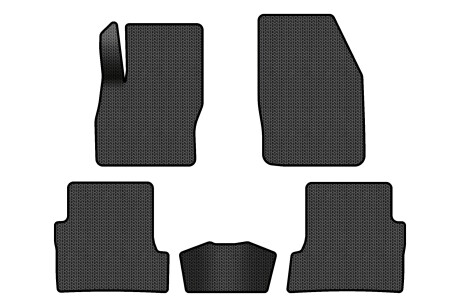 Килимки EVA в салон авто для Focus C307 5-doors AT Ford 2005-2010 2 покоління Htb EU EVAtech FD32206CV5SBB