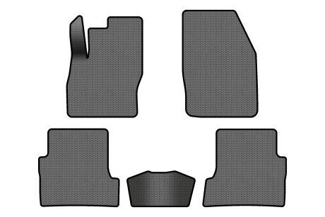 Килимки EVA в салон авто для Focus C307 5-doors MT Ford 2005-2010 2 покоління Htb EU EVAtech FD32209CV5SGB