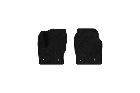 Ворсовые коврики Standard в салоне авто для Ford Grand C-MAX 2010 2 поколения Minivan EU черный кант EVAtech FD44092AD2FC4VEB