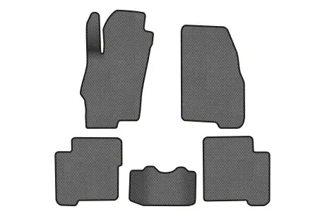 Коврики EVA в салон авто для Linea Fiat 2007-2018 1 поколение Sedan EU EVAtech FT11641C5RGB