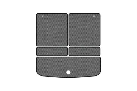 Коврик EVA в багажник авто для Freemont Fiat 2011-2016 1 поколение SUV EU EVAtech FT13773BE5RGB