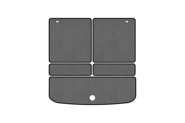 Коврик EVA в багажник авто для Freemont Fiat 2011-2016 1 поколение SUV EU EVAtech FT13773BE5RGB (фото 1)