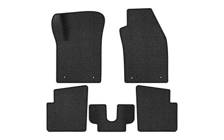 Коврики EVA в салон авто для 500 3-doors Fiat 2007 1 поколение Htb EU EVAtech FT1441CE5FL4RBB