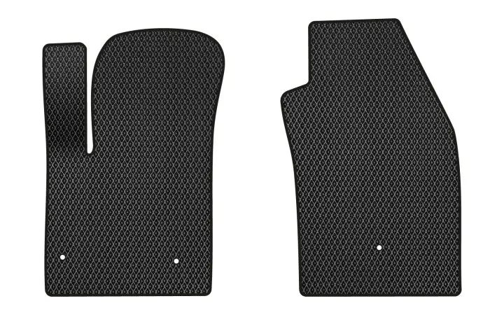 Коврики EVA в салон авто передние для 500 Fiat 2007 1 поколение Htb USA EVAtech FT1443AV2FL3RBB (фото 1)