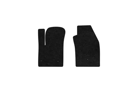 Ворсовые коврики Standard в салон авто для Fiat 500 2007 1 поколение Htb USA черный кант EVAtech FT1443AV2FL3VEB