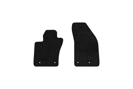 Ворсовые коврики Standard в салон авто для Fiat Tipo (356) 2015 2 поколения Htb EU черный кант EVAtech FT43353AG2FC4VEB