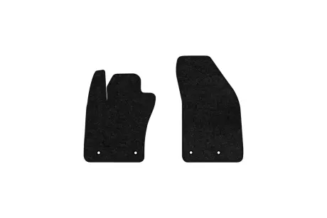 Ворсовые коврики Standard в салон авто для Fiat Tipo (356) 2015 2 поколения Htb EU черный кант EVAtech FT43353AV2FC4VEB