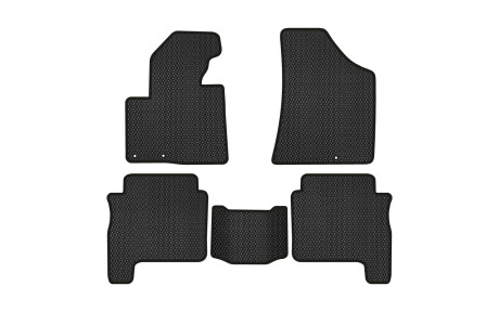 Килимки EVA в салон авто для Santa FE CM Restyling Floor Gas Pedal 7 seats 3 clips Hyundai 2010-2012 2 покоління SUV EU EVAtech HY13311CG5KD3RBB