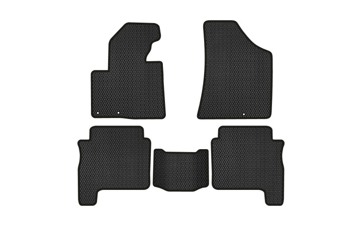 Килимки EVA в салон авто для Santa FE CM Restyling Floor Gas Pedal 7 seats 3 clips Hyundai 2010-2012 2 покоління SUV EU EVAtech HY13311CG5KD3RBB (фото 1)