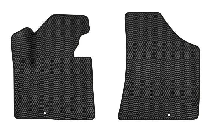 Килимки EVA в салон авто передні для Santa FE CM Restyling Floor Gas Pedal 7 seats 2 clips Hyundai 2010-2012 2 покоління SUV EU EVAtech HY13315AE2KD2RBB (фото 1)