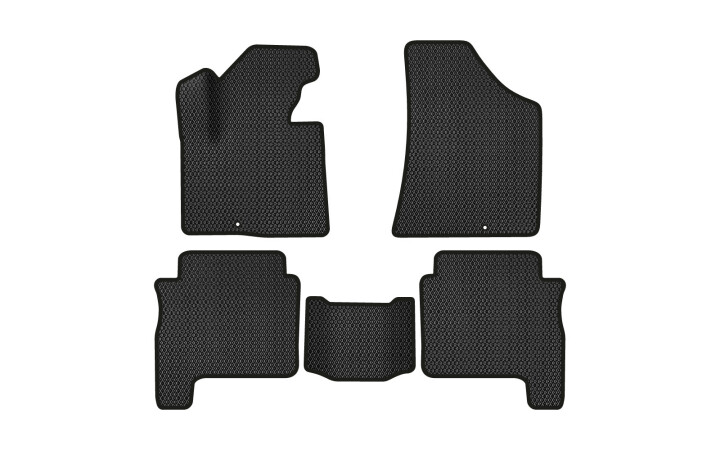 Килимки EVA в салон авто для Santa FE CM Restyling Floor Gas Pedal 7 seats 2 clips Hyundai 2010-2012 2 покоління SUV EU EVAtech HY13315CE5RBB (фото 1)